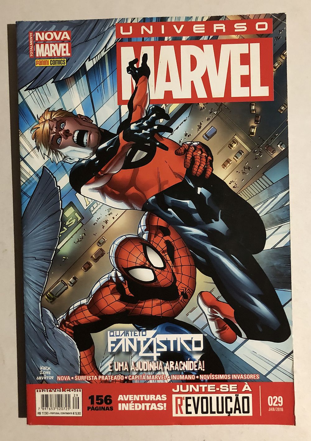 Universo Marvel 3ª Série nº 29 - Ed. Panini 2016