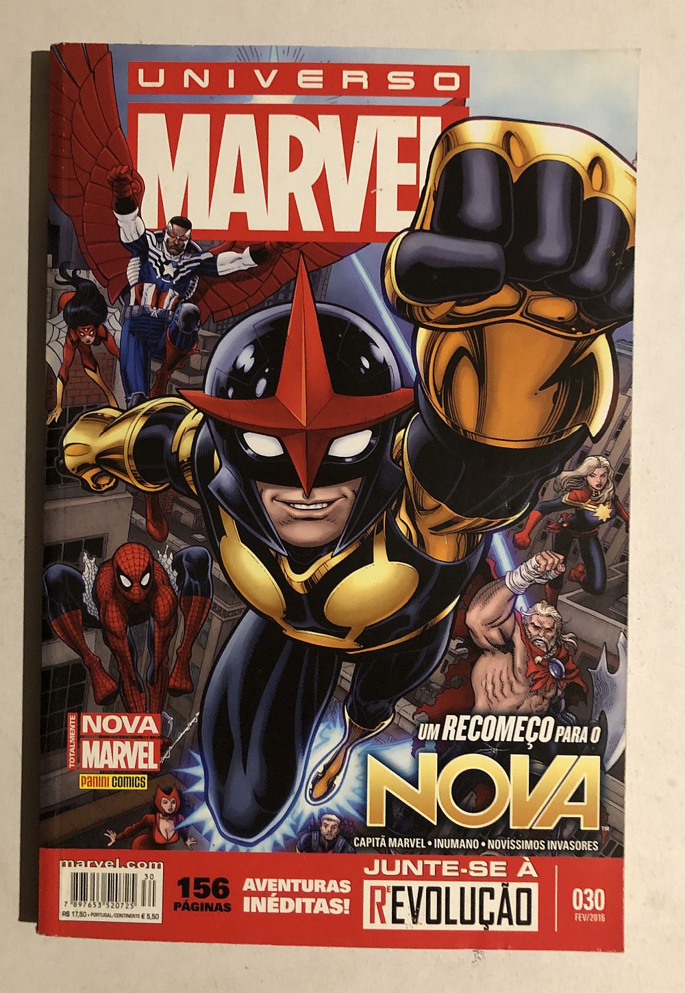 Universo Marvel 3ª Série nº 30 - Ed. Panini 2016