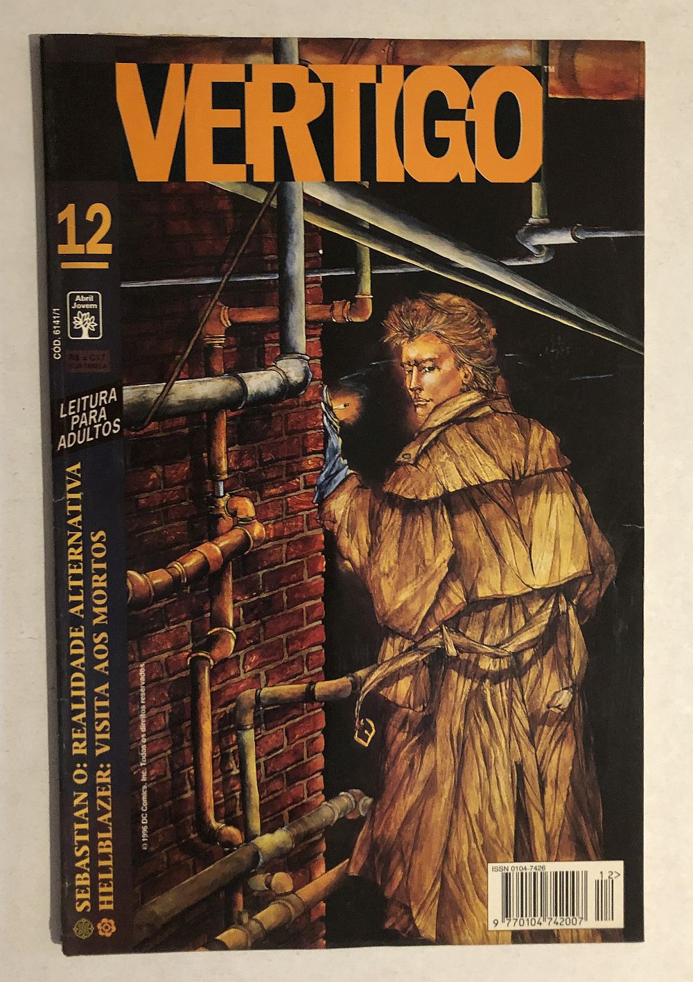 Vertigo nº 12 - Editora Abril - 1996