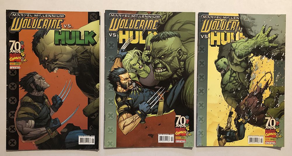 Wolverine Versus Hulk - Completa - Ed. Panini 2009