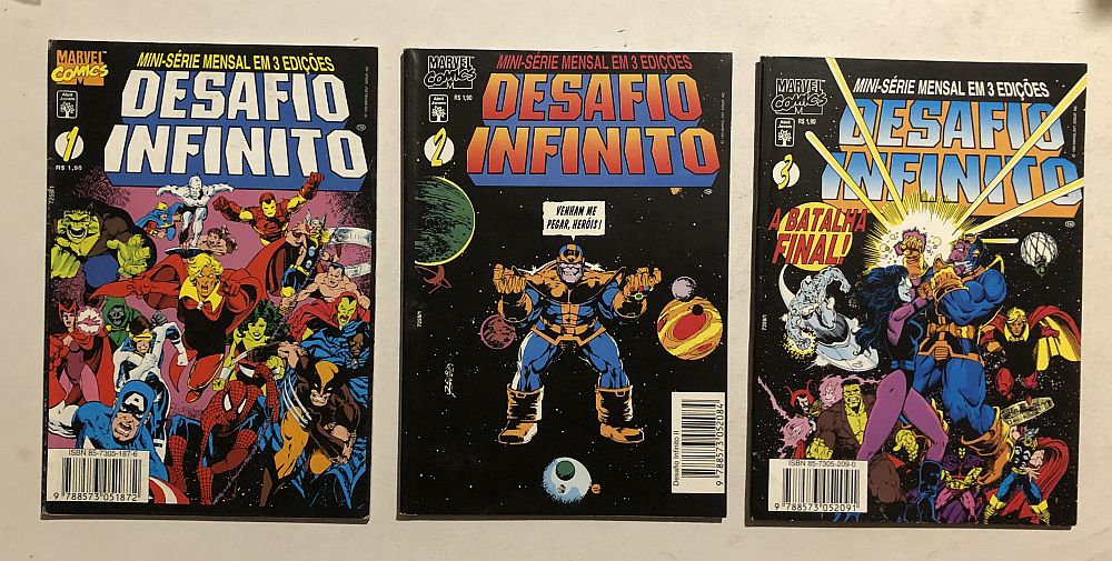 Desafio Infinito - Completa - Ed. Abril 1995