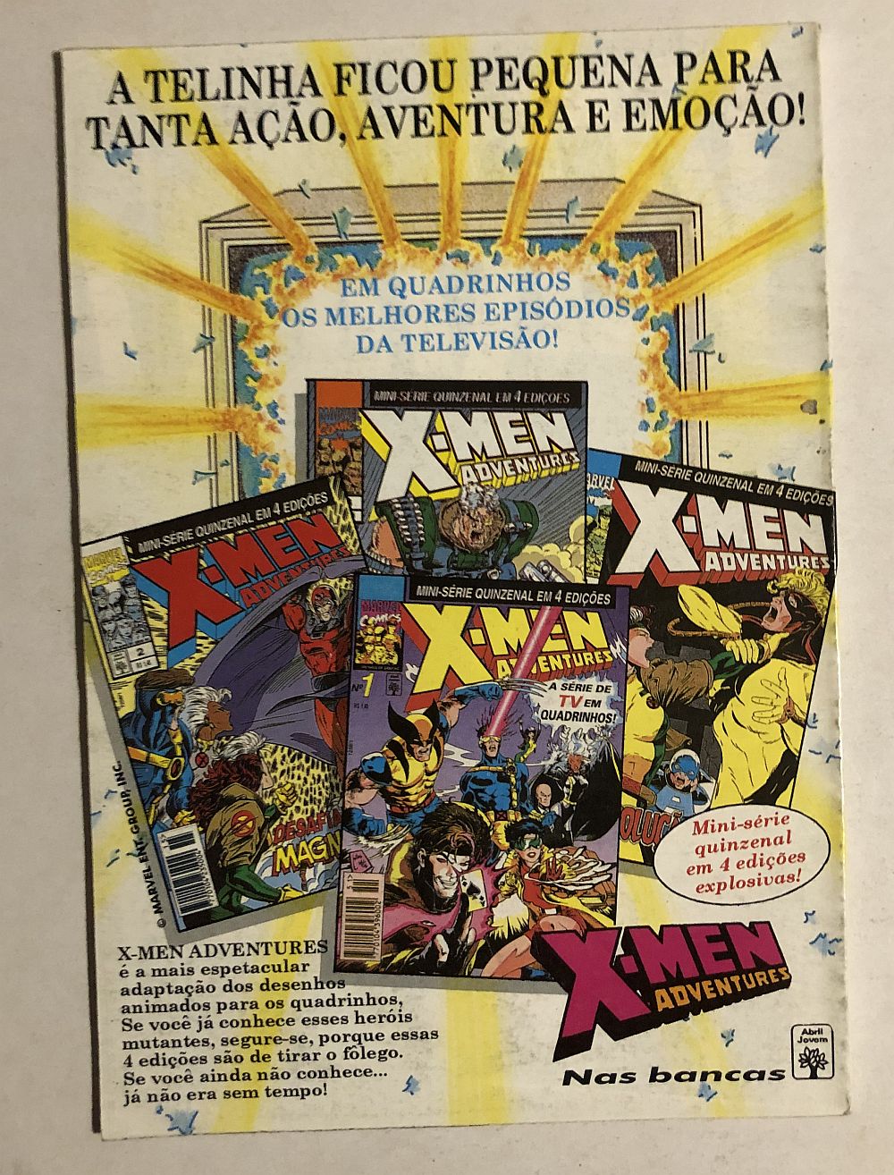 Desafio Infinito - Completa - Ed. Abril 1995 - Imagem 3