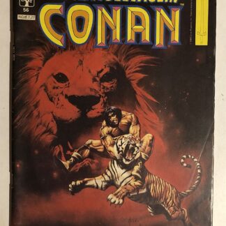 Espada Selvagem de Conan Nº 56 - 1ª Edição - Ed. Abril