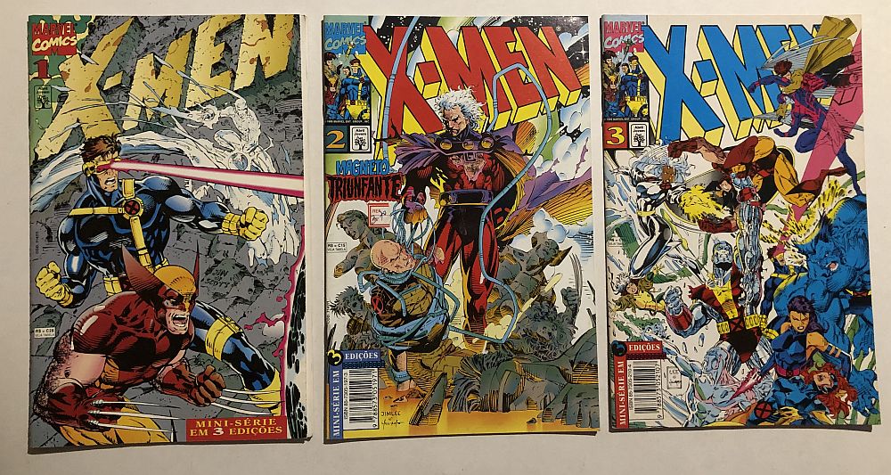 X-Men Minissérie - Completa Ed. Abril 1995