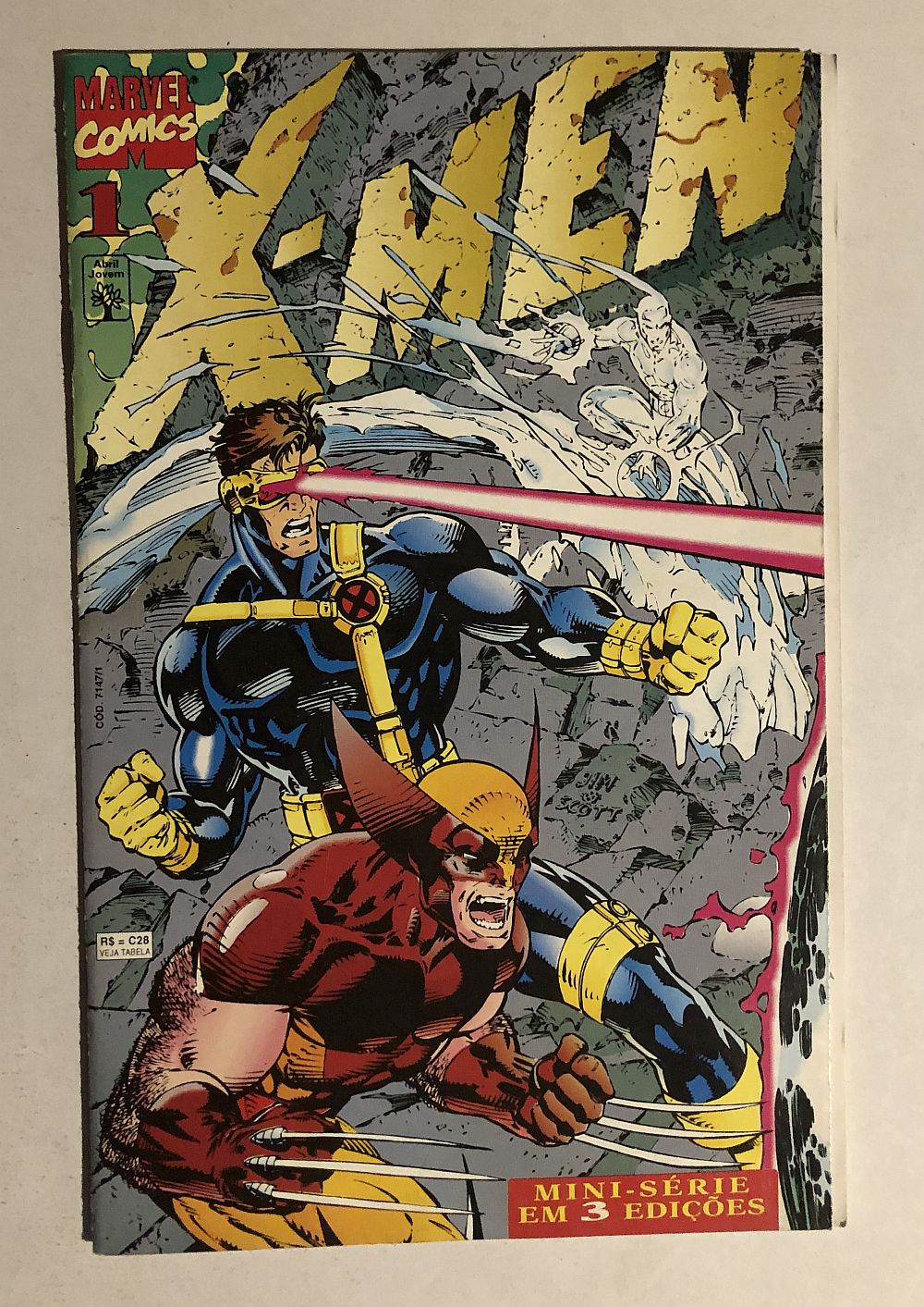 X-Men Minissérie - Completa Ed. Abril 1995 - Imagem 2