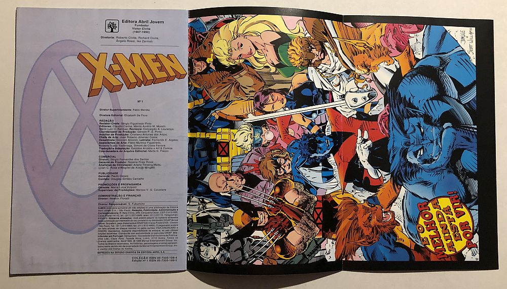 X-Men Minissérie - Completa Ed. Abril 1995 - Imagem 4